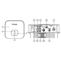 Монофазен мрежов инвертор Growatt 5KW, MIN 5000TL-XH